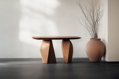 Solace No24 Wall Table – Soft Curves in Solid Wood, by NONO