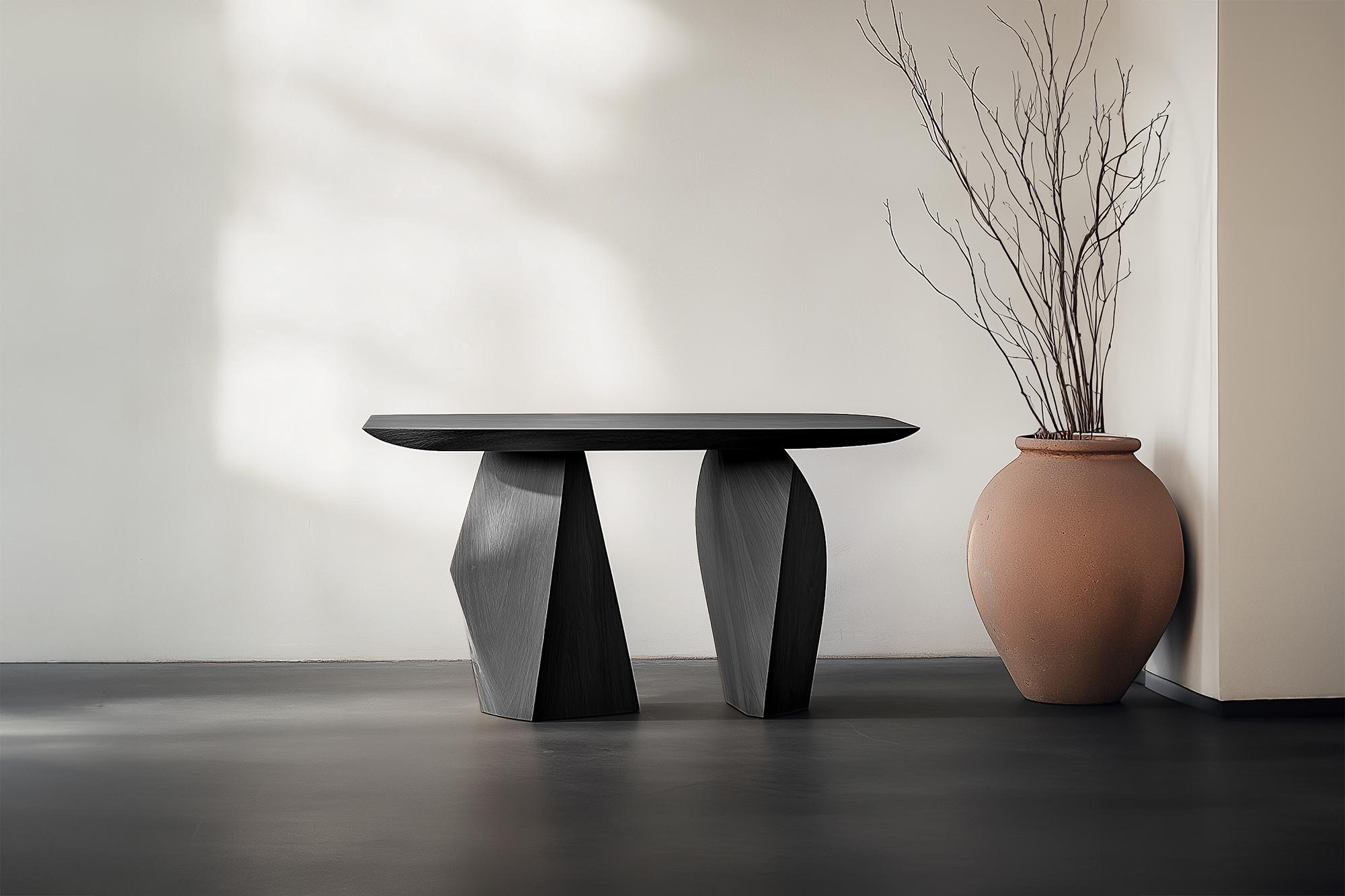 Mesa mural Solace No24 - Curvas suaves en madera maciza, by NONO Mexicano en venta