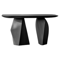 Solace No24 Wall Table – Soft Curves in Solid Wood, by NONO