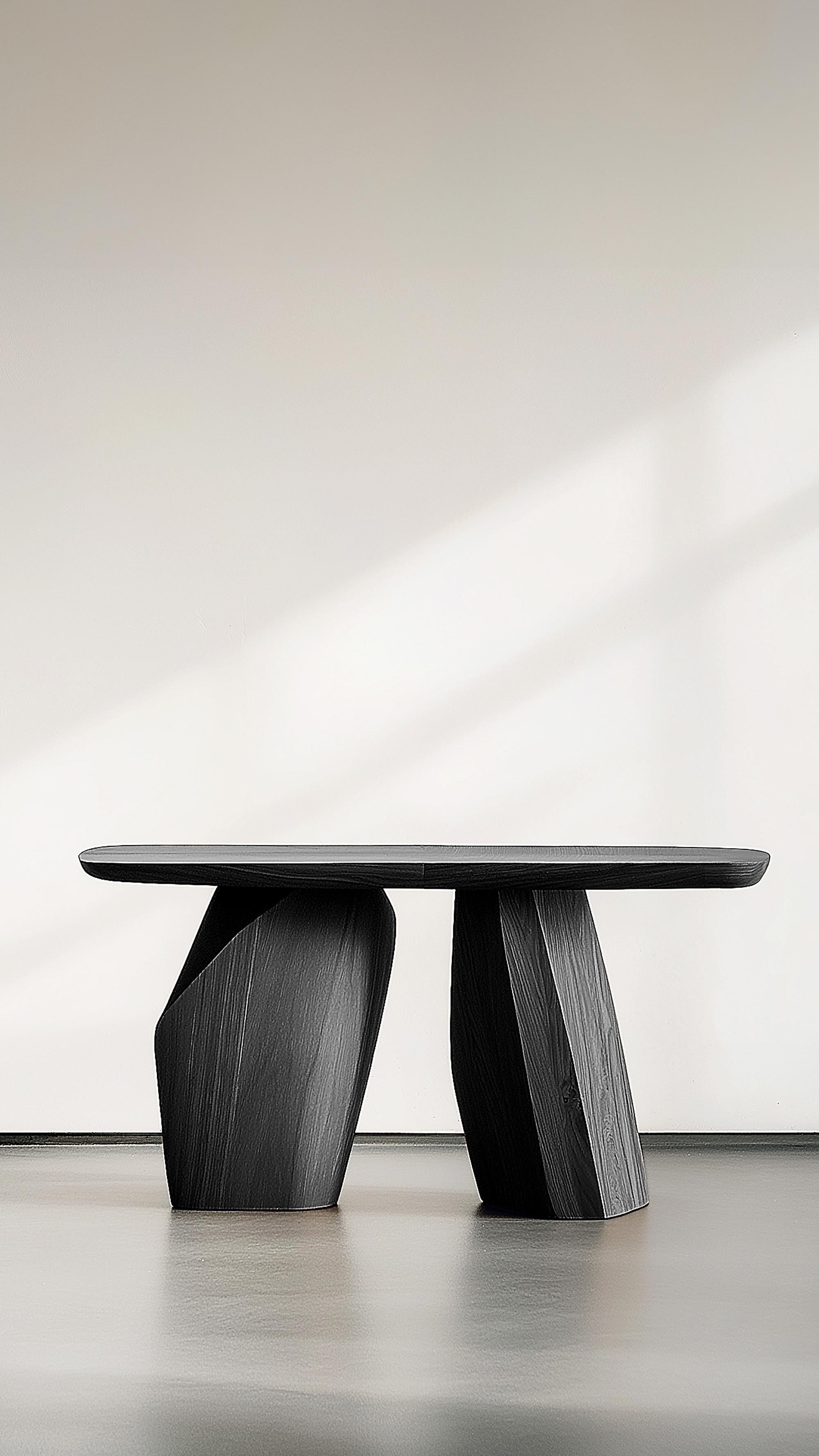 Mesa consola Solace No25 inspirada en el arte - Forma de madera orgánica, de NONO en Nuevo estado para la venta en Ciudad de México, CDMX