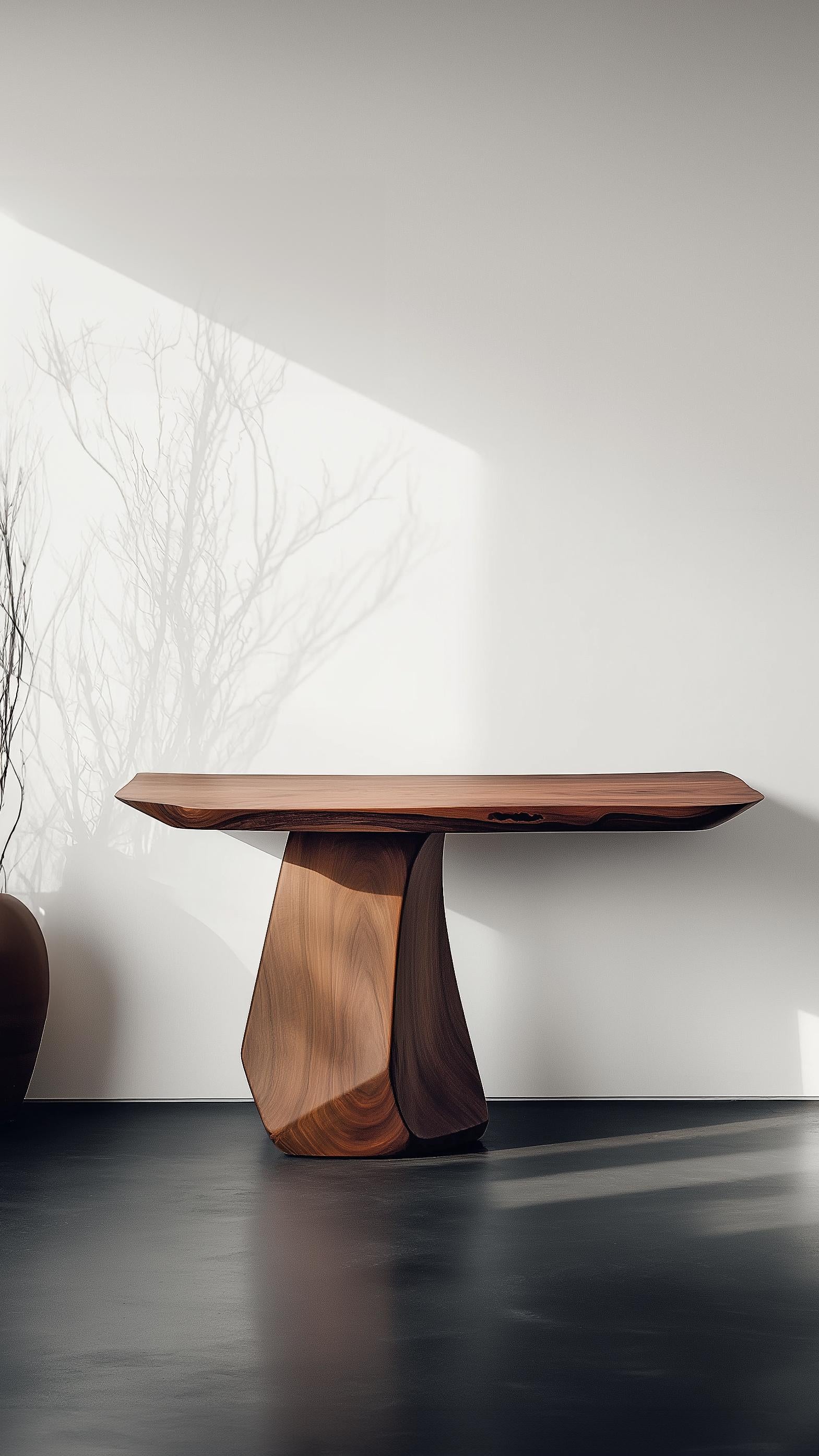 Mesa consola Solace No28 - Asimetría equilibrada, diseño de Joel Escalona Brutalista en venta