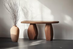 Solace No30 Display Table – Abstract Carved Form, by NONO