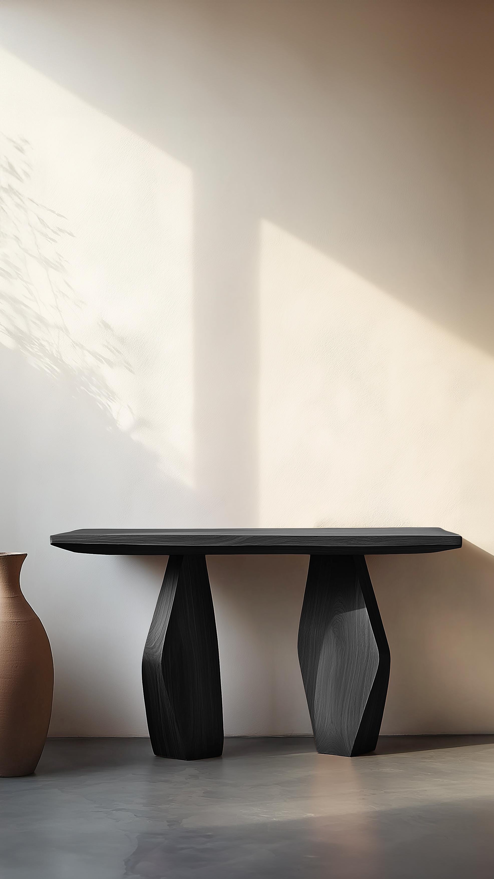 Solace No31 Entry Table – Bold Wood Shape, Design by Joel Escalona In New Condition For Sale In Ciudad de México, CDMX