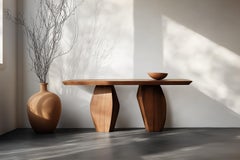 Solace No32 Console Table – Organic Sculpture in Wood, by NONO