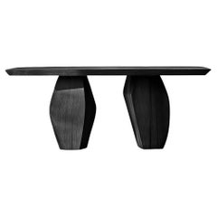Solace No32 Console Table – Organic Sculpture in Wood, by NONO