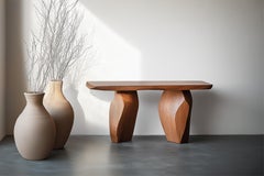 Solace No34 Accent Table – Pebble-Inspired Legs, Design by Joel Escalona