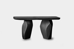Solace No34 Accent Table – Pebble-Inspired Legs, Design by Joel Escalona