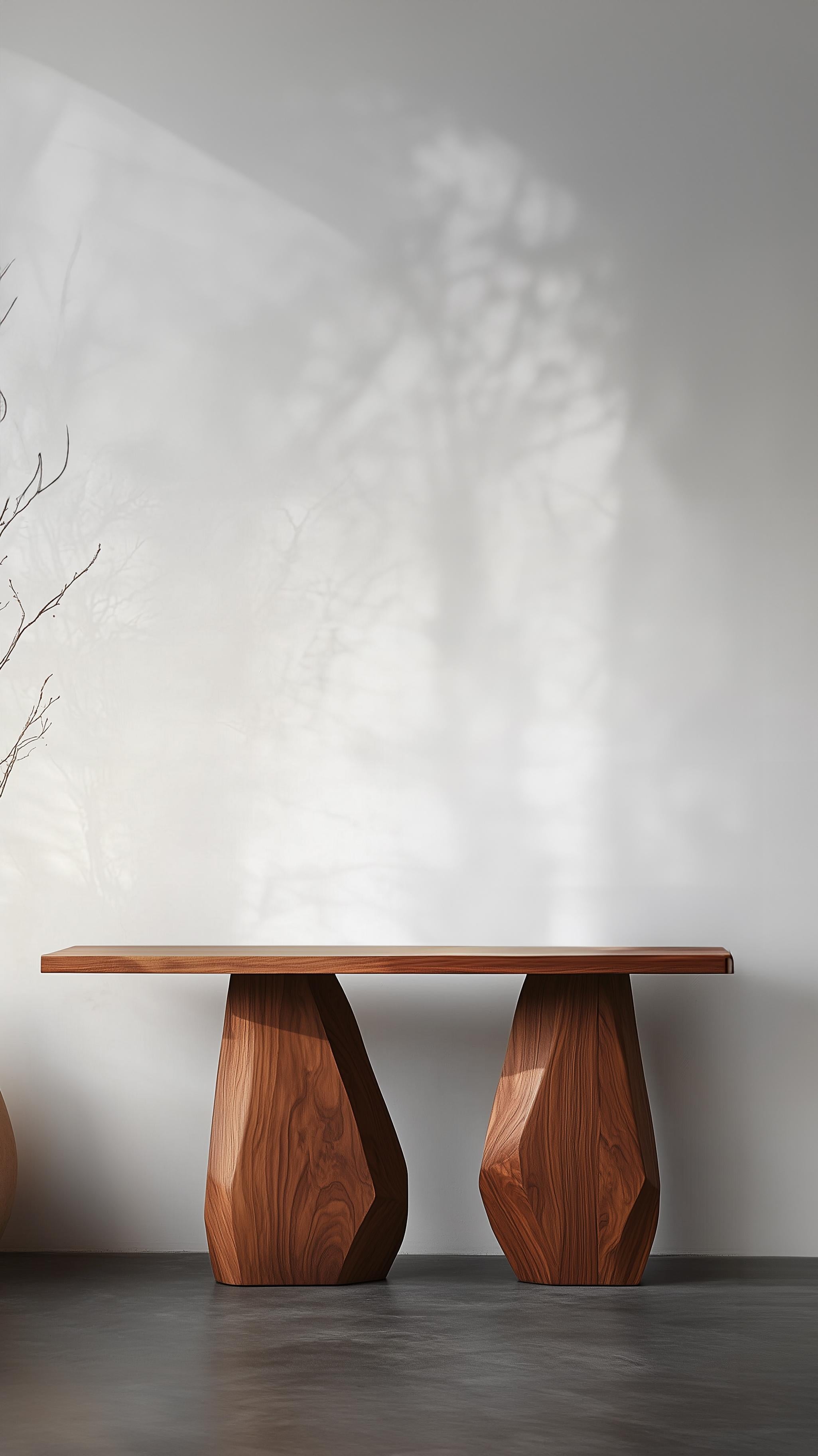Mesa consola Solace No35 - Masa de madera curvada, by NONO Mexicano en venta
