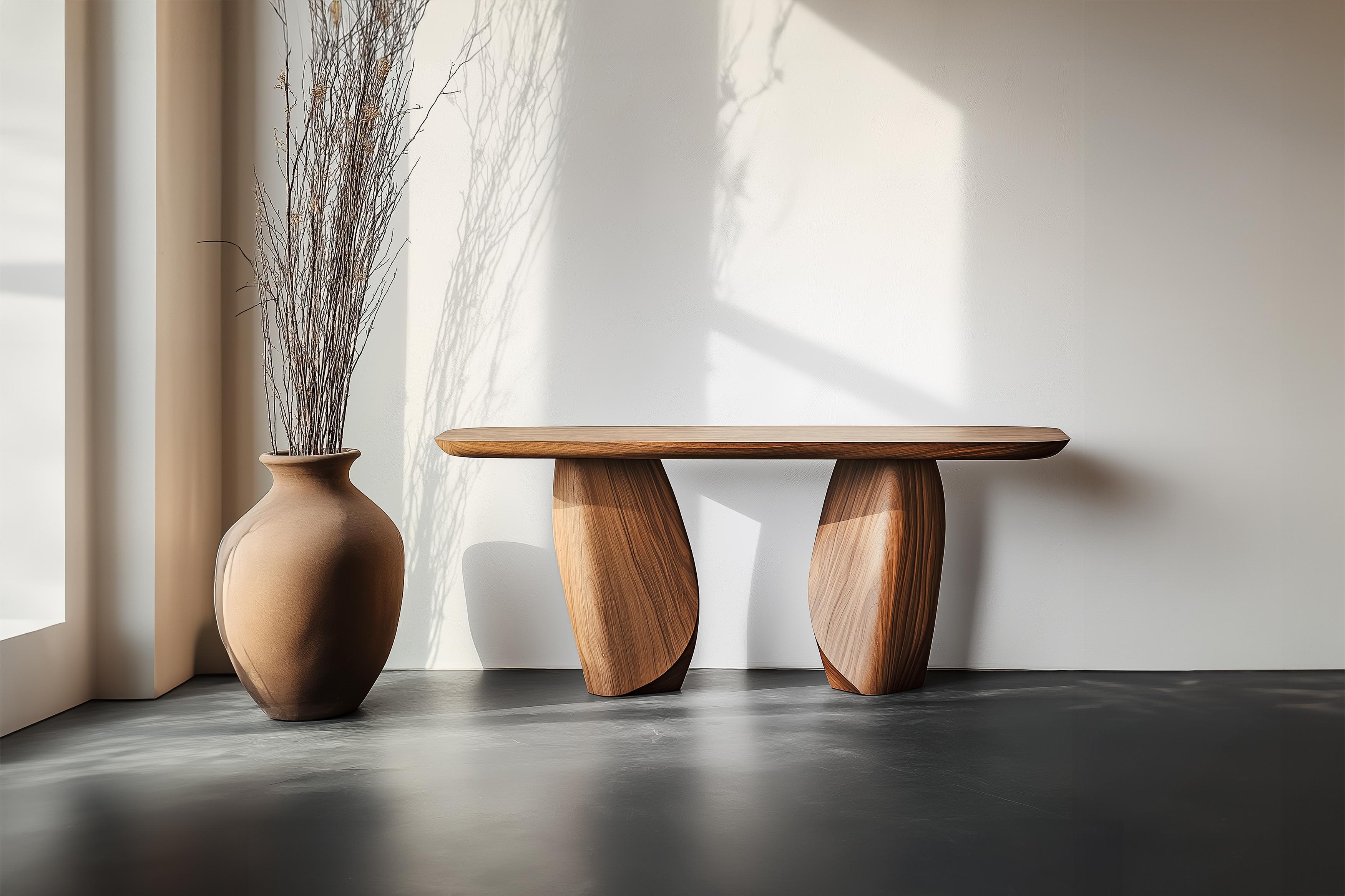 Mesa de Entrada Solace nº 37 - Patas táctiles y forma orgánica, por NONO

—————————————————————
Serie de mesas consola Solace
 Diseño de Joel Escalona
La serie de consolas Solace, diseñada por Joel Escalona, encarna una tranquila sensación de