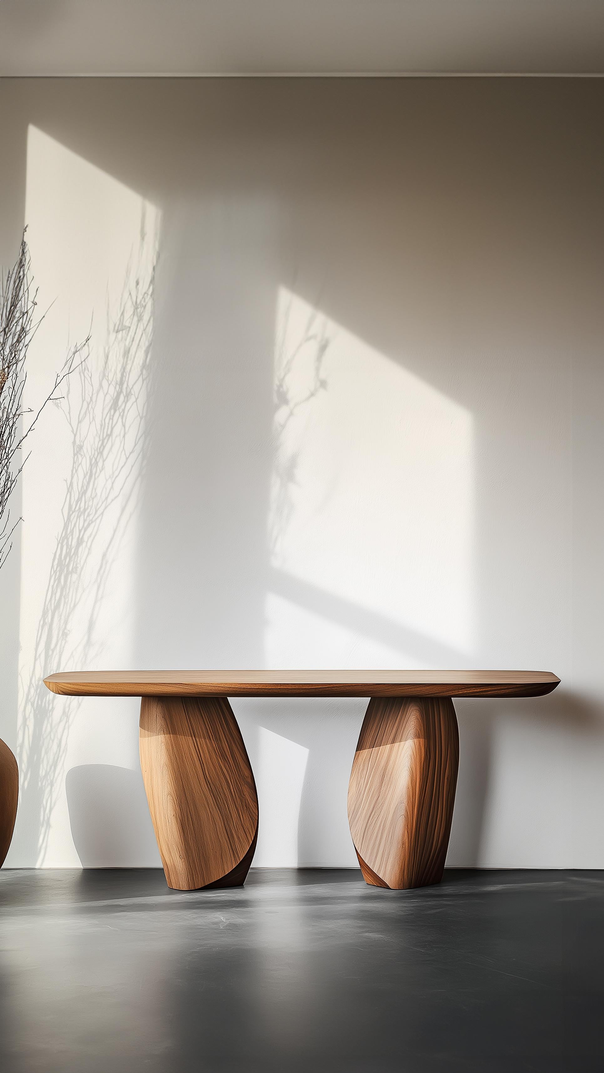 Mesa de Entrada Solace nº 37 - Patas táctiles y forma orgánica, por NONO Brutalista en venta