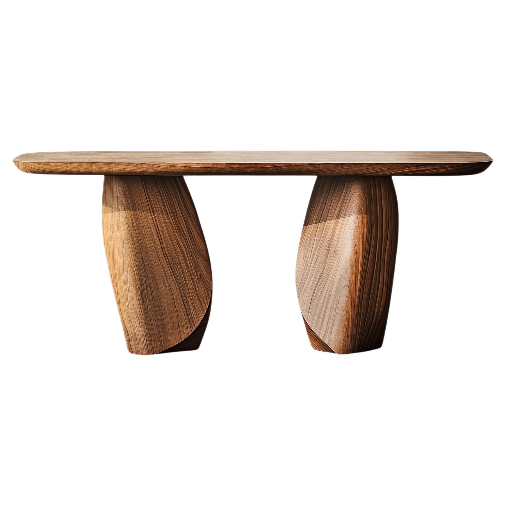 Table d'entrée Solace No37 - Pieds tactiles et forme organique, par NONO