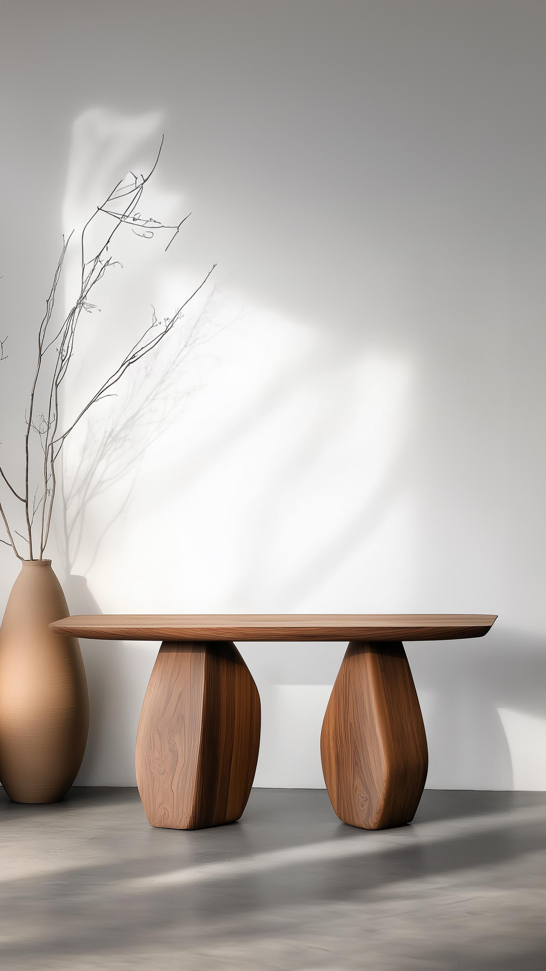 Mesa Consola Solace No48 - Forma Statement en Madera Maciza, by NONO Brutalista en venta