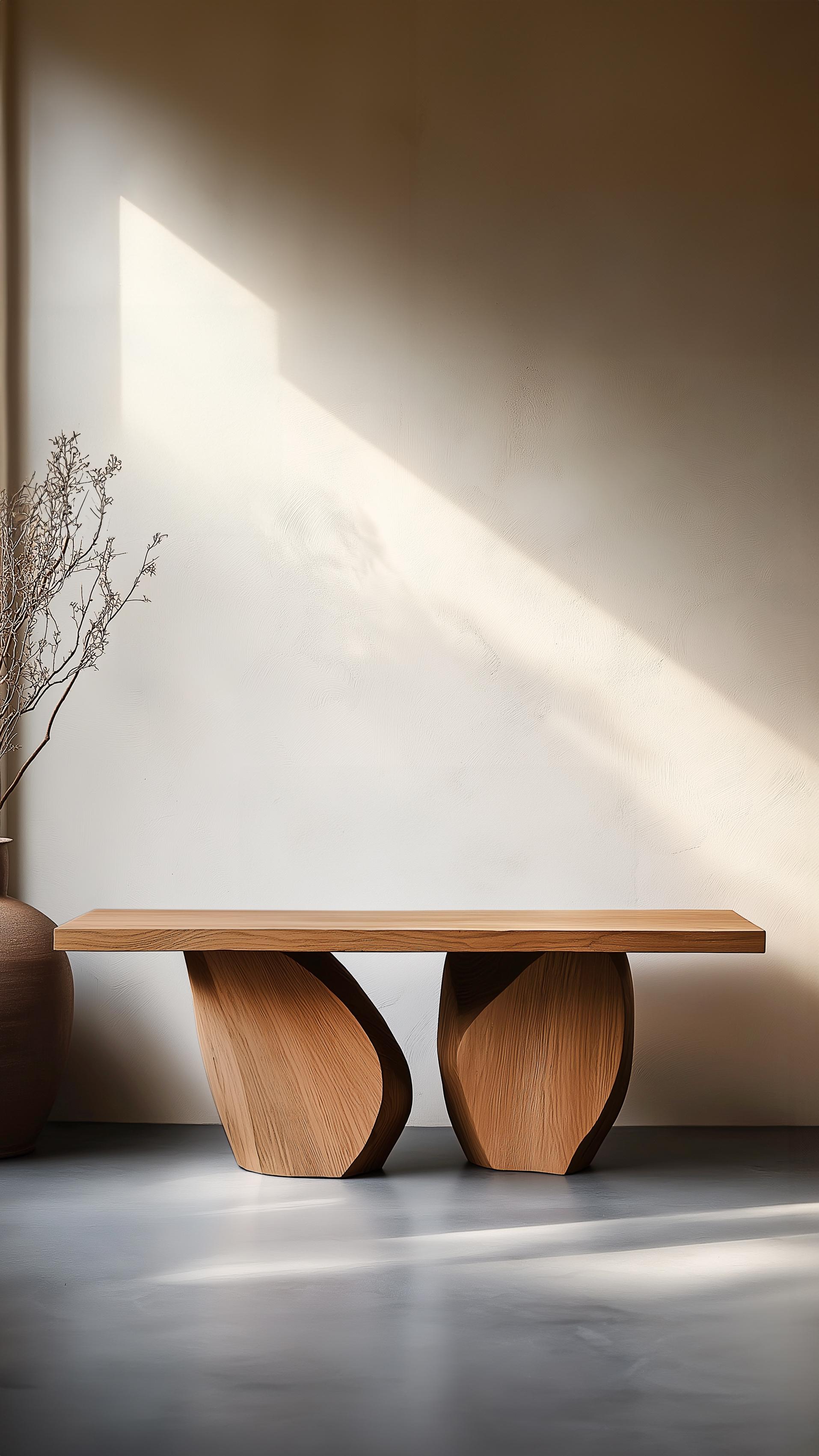 Mexican Solace No38 Accent Table – Minimal Form, Strong Presence, by NONO For Sale