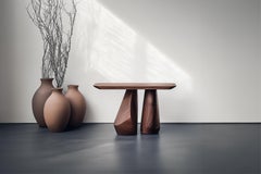 Solace No49 Entry Table – Poetic Structure in Wood, by NONO