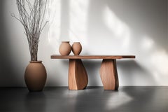 Solace No39 Console Table – Carved Details, Design by Joel Escalona