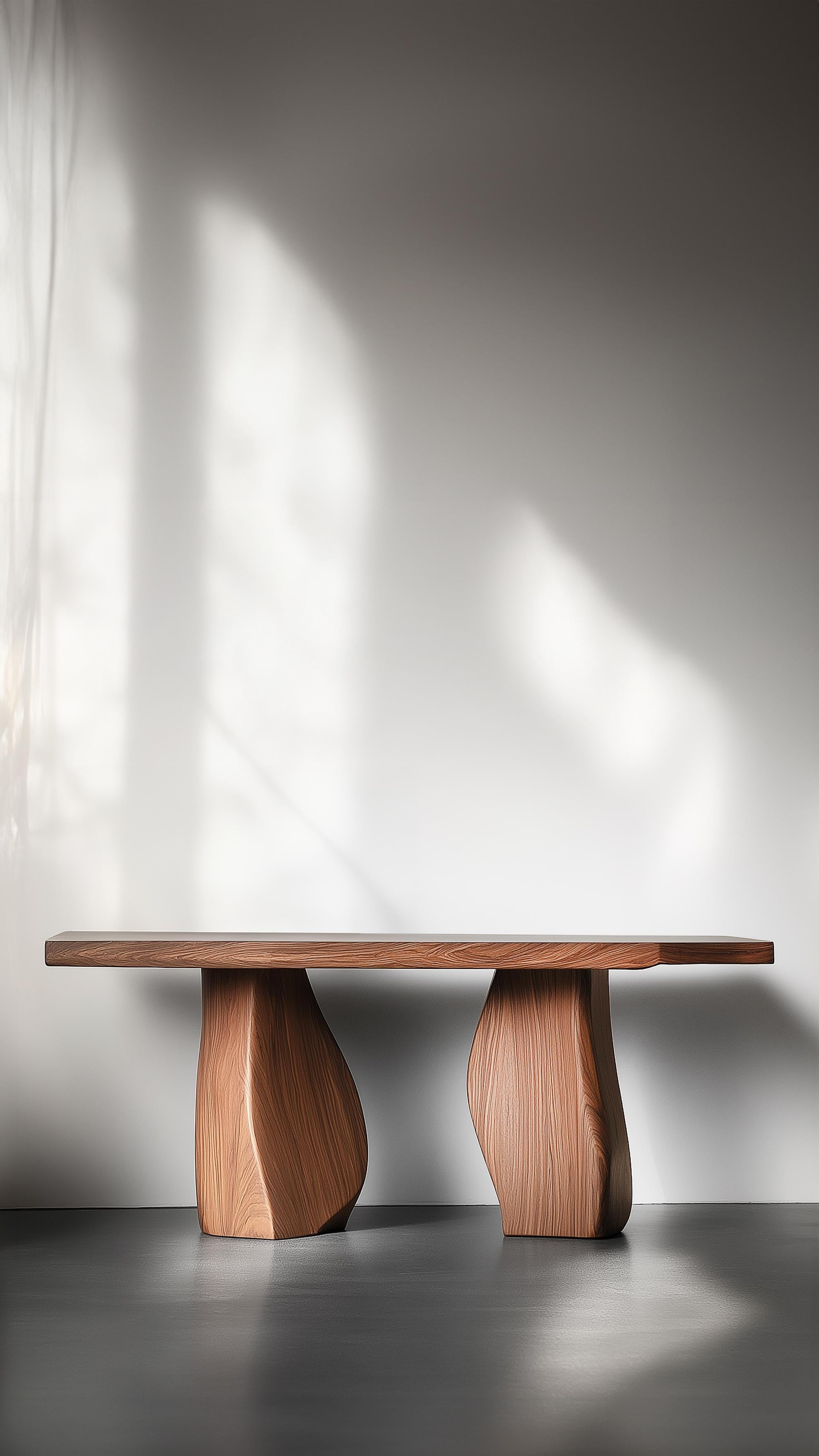 Brutalisme Solace No39 Console Table - Détails sculptés, Design by Joel Escalona en vente
