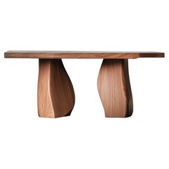 Solace No39 Console Table – Carved Details, Design by Joel Escalona