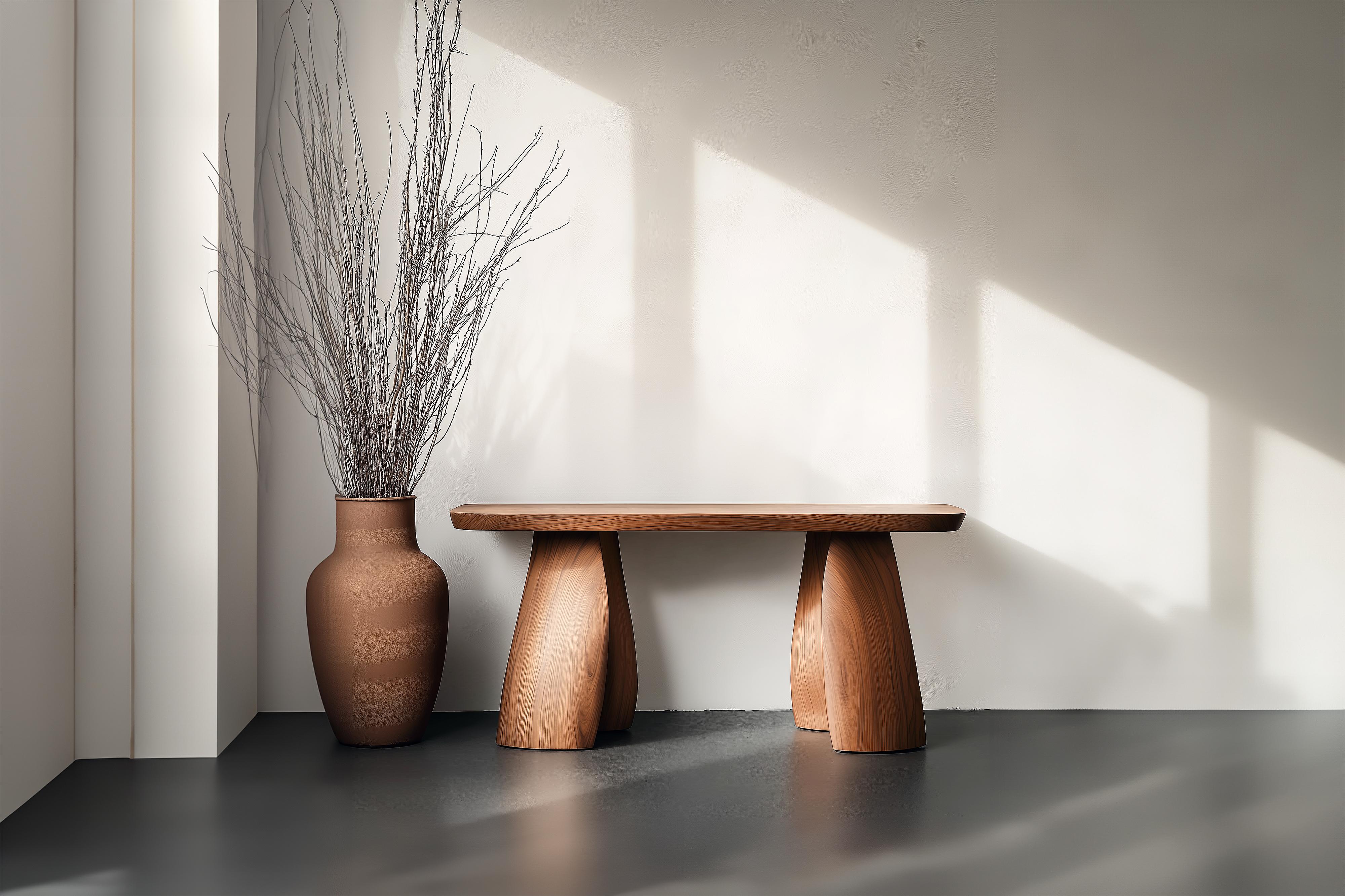 Brutalist Solace No42 Wall Console – Organic Form, Design by Joel Escalona For Sale