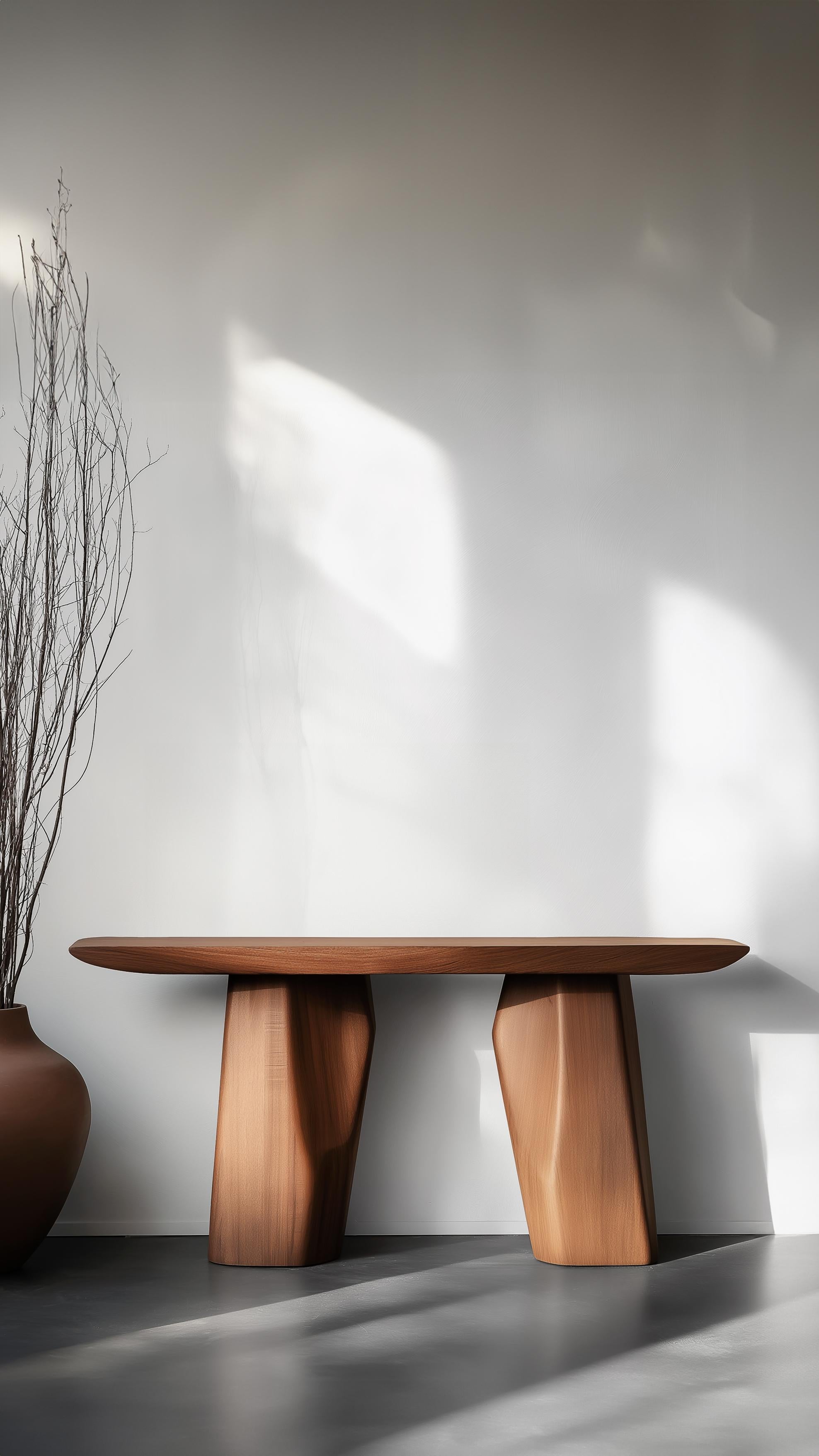 Mesa auxiliar Solace No43 - Forma rítmica en madera maciza, by NONO Mexicano en venta