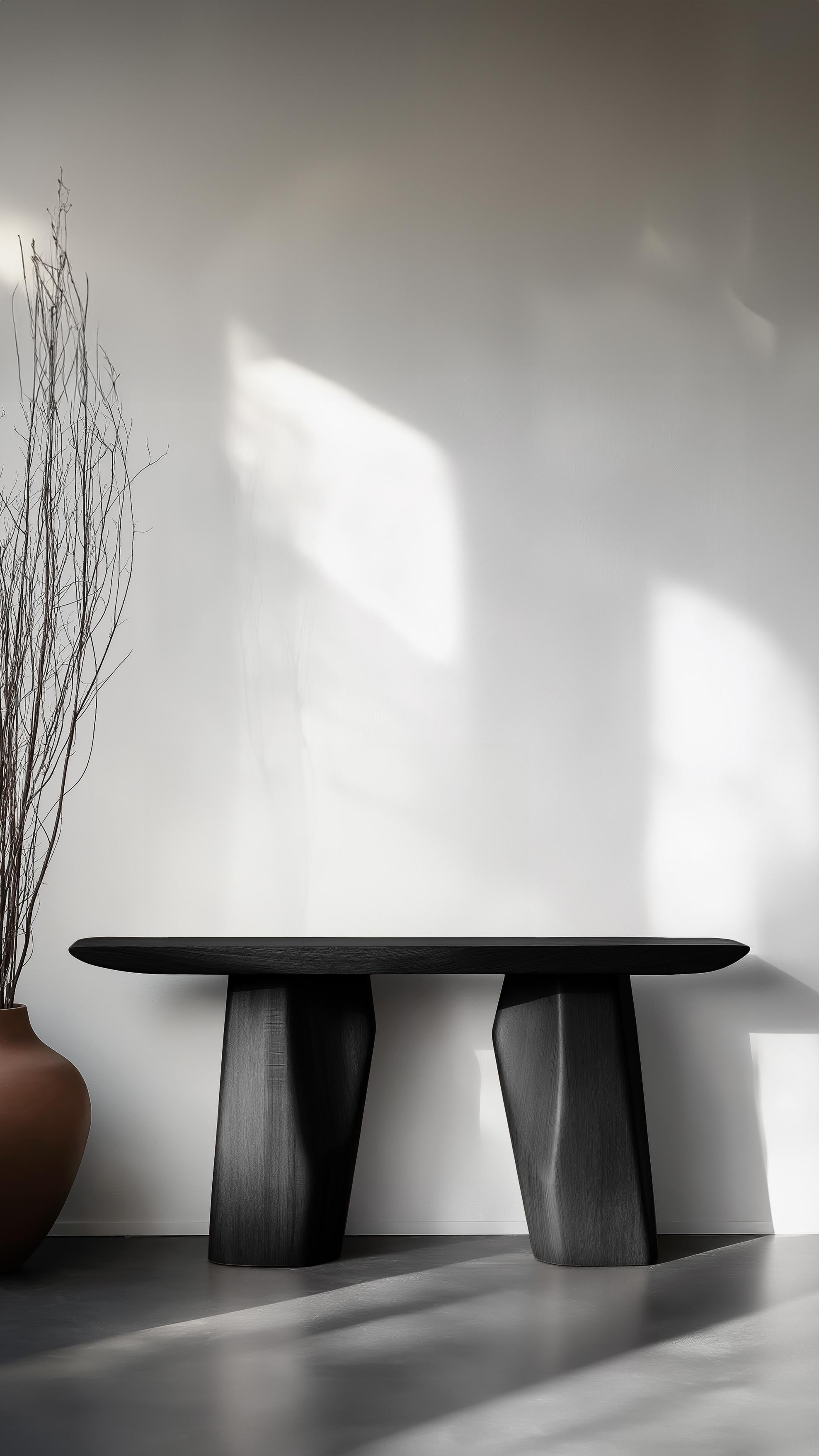 Mesa auxiliar Solace No43 - Forma rítmica en madera maciza, by NONO Siglo XXI y contemporáneo en venta