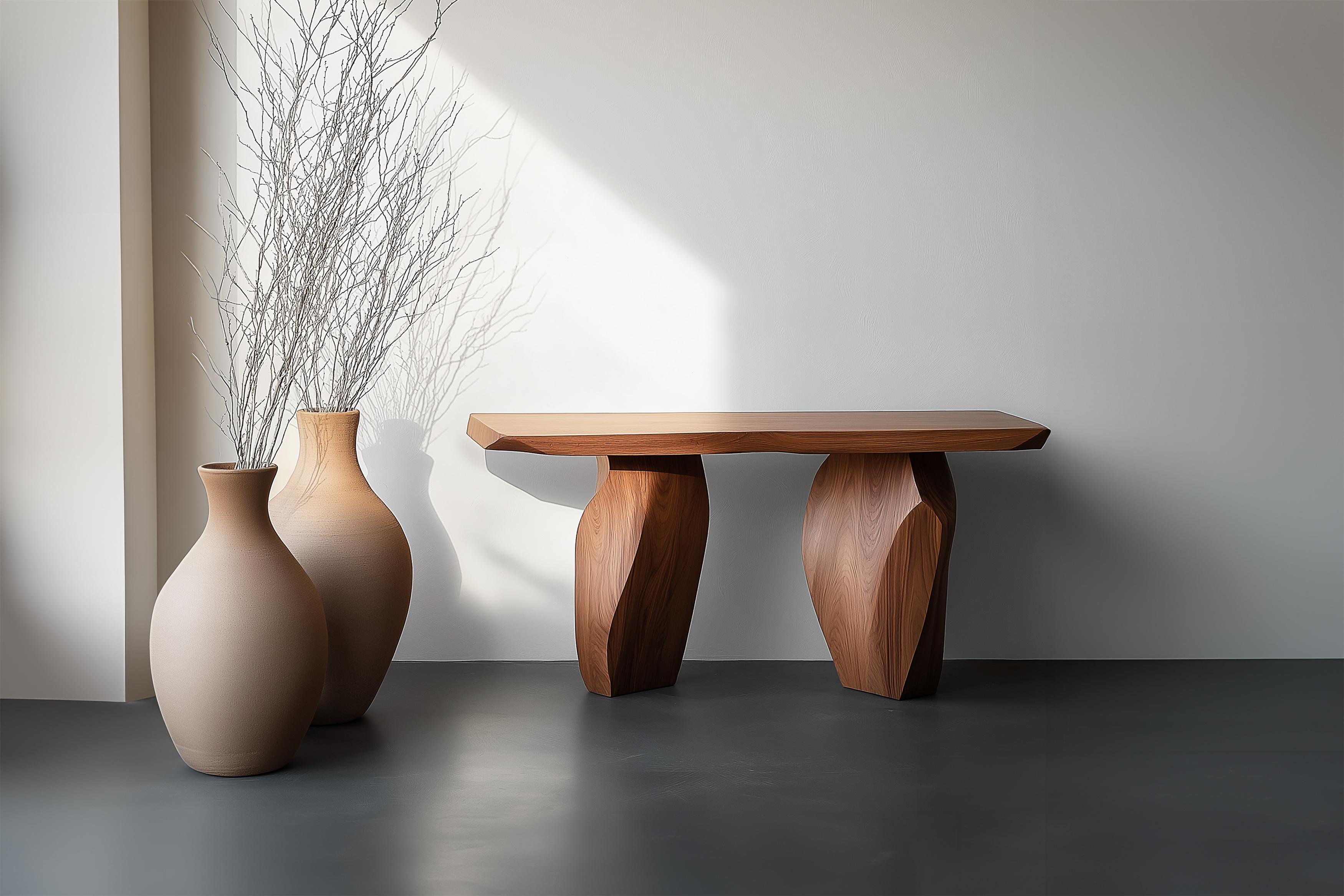 Table murale Solace No50 - Base sculpturale raffinée, Design by Joel Escalona

—————————————————————
Série de tables console Solace
 Design par Joel Escalona
La série de tables console Solace, conçue par Joel Escalona, incarne un sens tranquille de