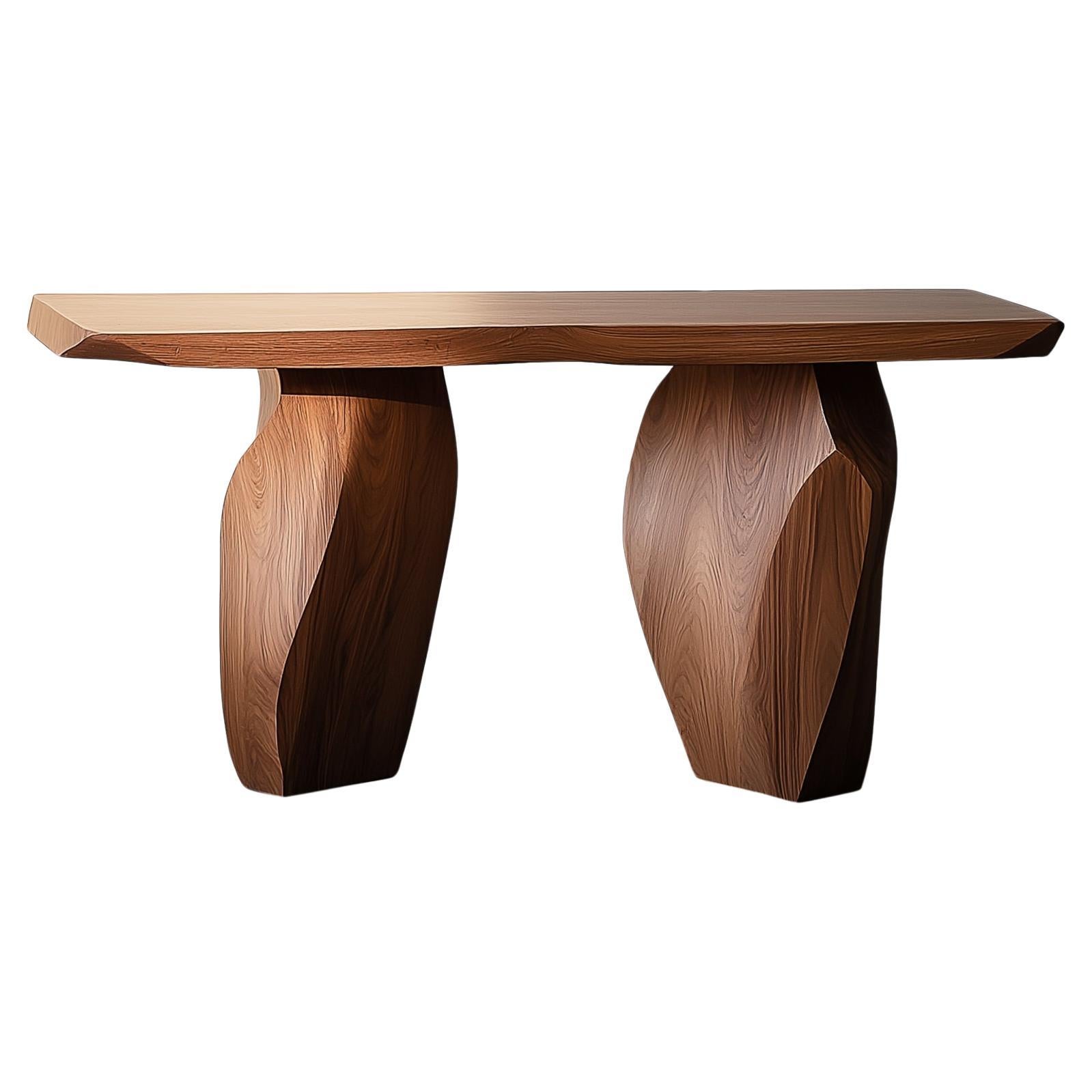 Table murale Solace No50 - Base sculpturale raffinée, Design by Joel Escalona
