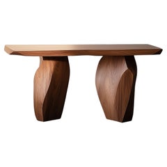 Solace No50 Wall Table – Refined Sculptural Base, Design by Joel Escalona