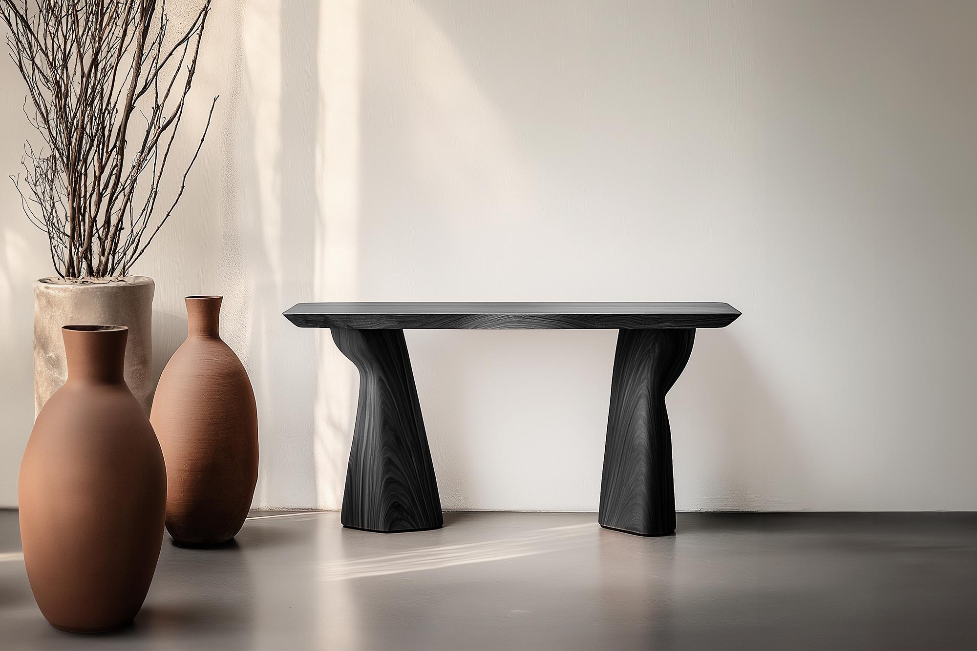 Mexican Solace No7 Narrow Table – Balanced Irregular Form, Design by Joel Escalona For Sale