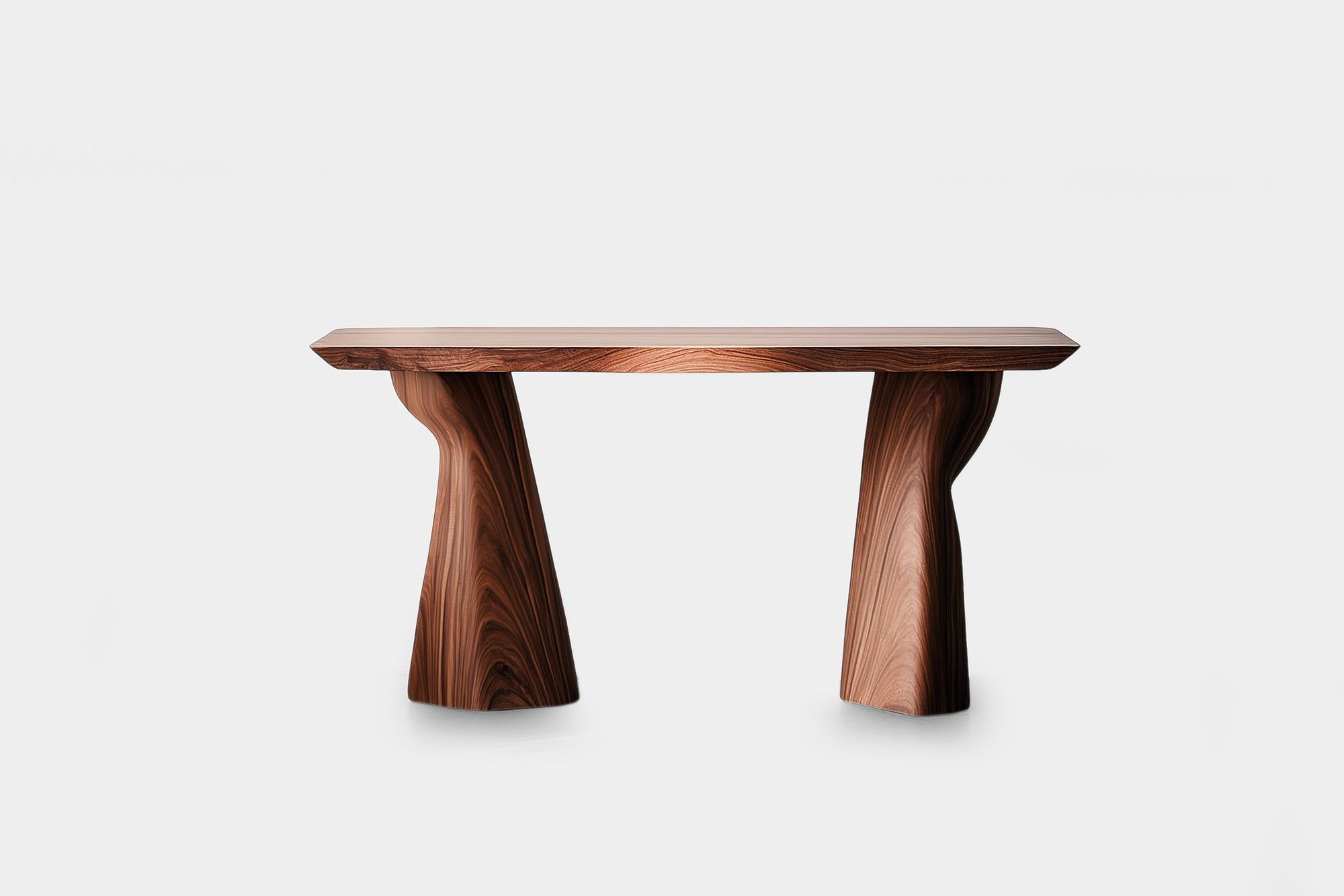 Solace No7 Narrow Table – Balanced Irregular Form, Design by Joel Escalona