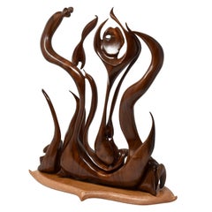 "Solace" Original Sculpture by Bay Area Artist Sheridan Oakes