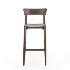 Solace Walnut Bar Stool