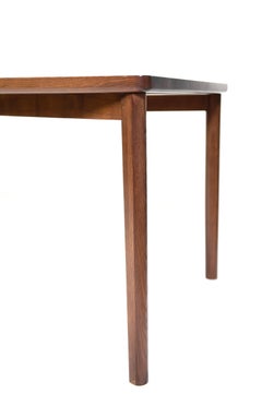 Table de salle à manger Solana en bois massif brun foncé