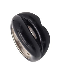 SOLANGE AZAGURY-PARTRIDGE Bague Hot Lips en argent sterling .925