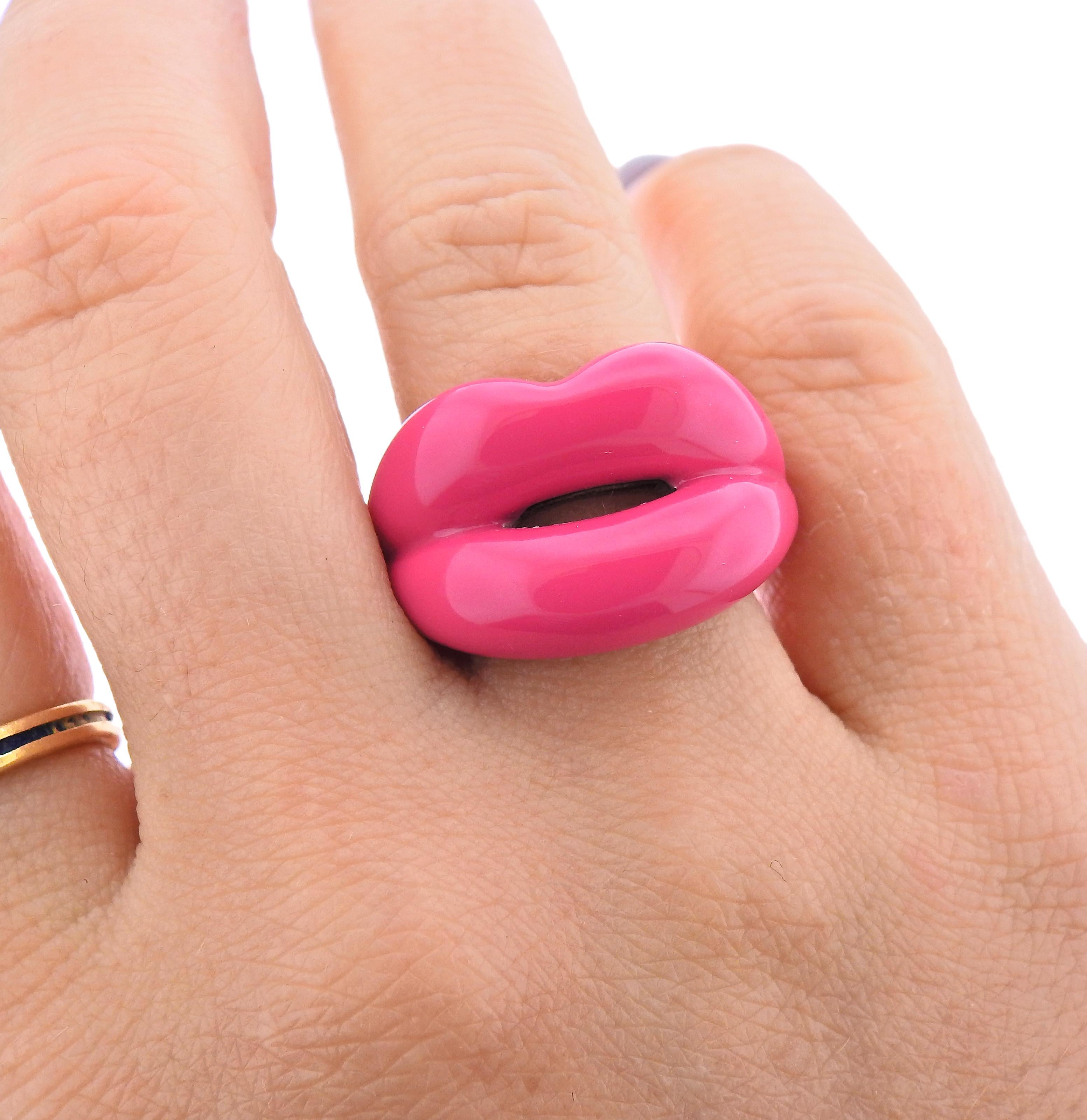 pink lip ring