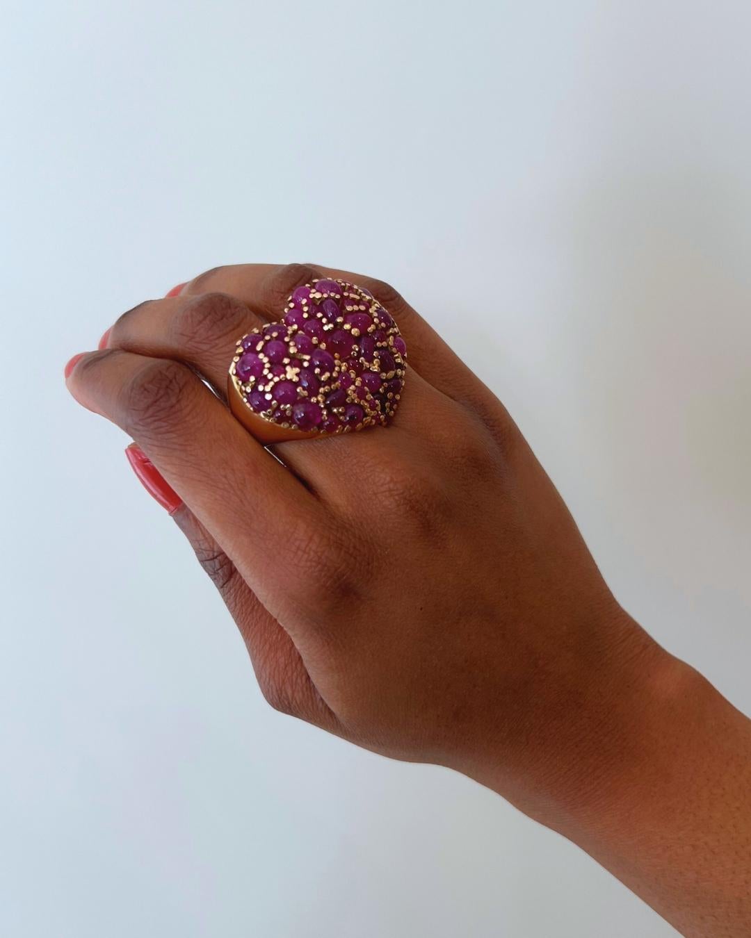 solange azagury 18k ruby ring