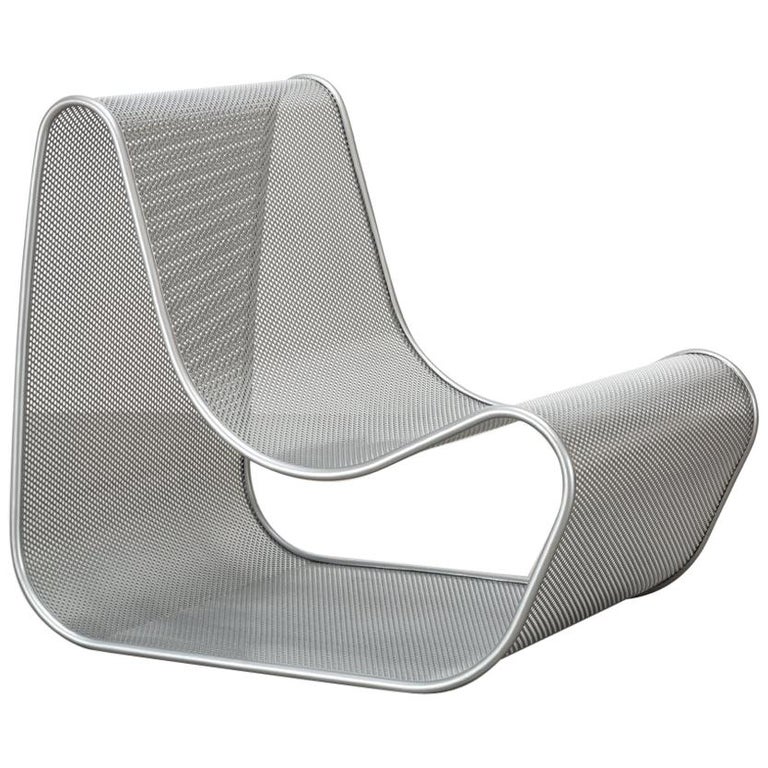 Solange Chair Silver For Sale