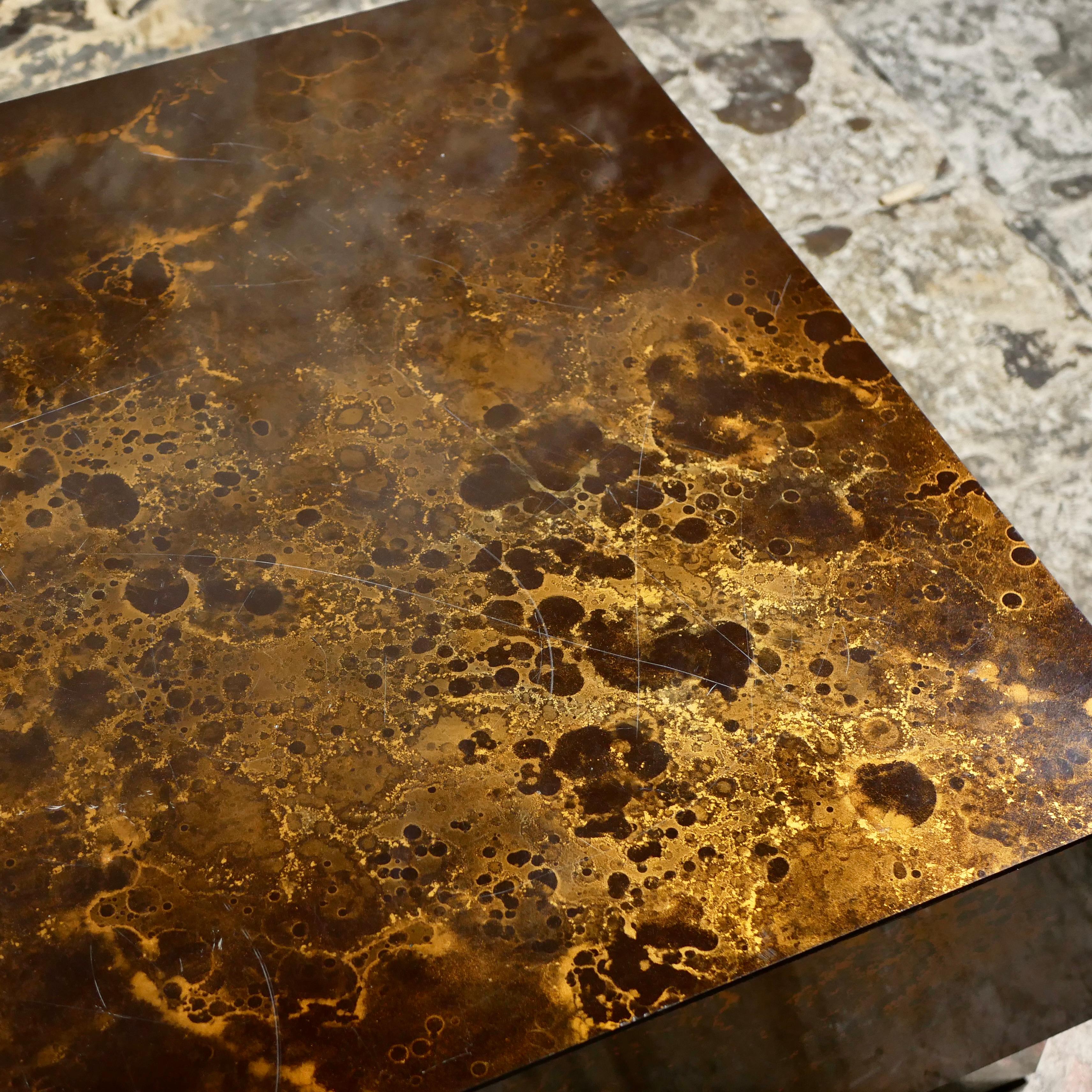 Grande table basse éruption solaire par Guy Lefèvre pour Ligne Roset, 1970 6