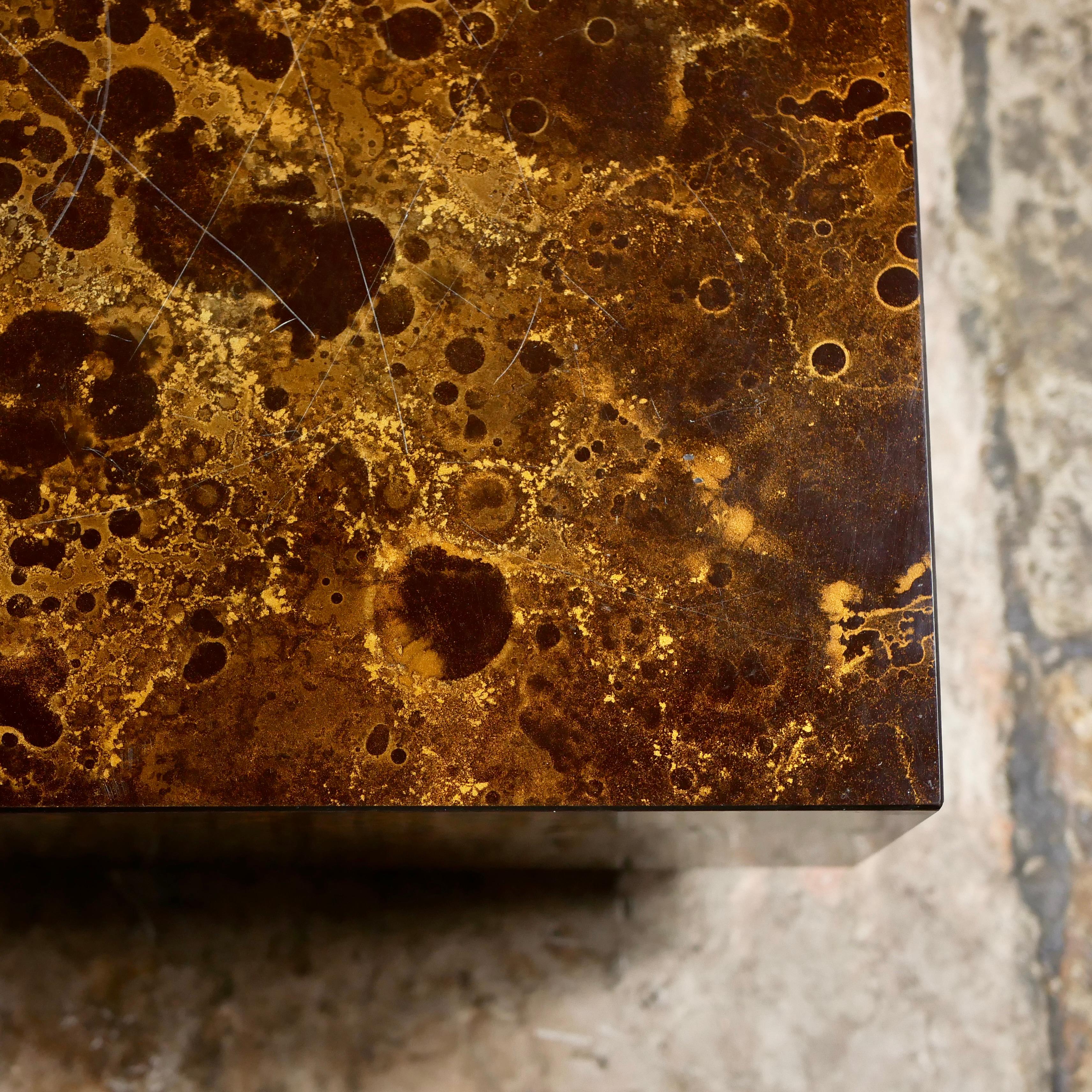Grande table basse éruption solaire par Guy Lefèvre pour Ligne Roset, 1970 7