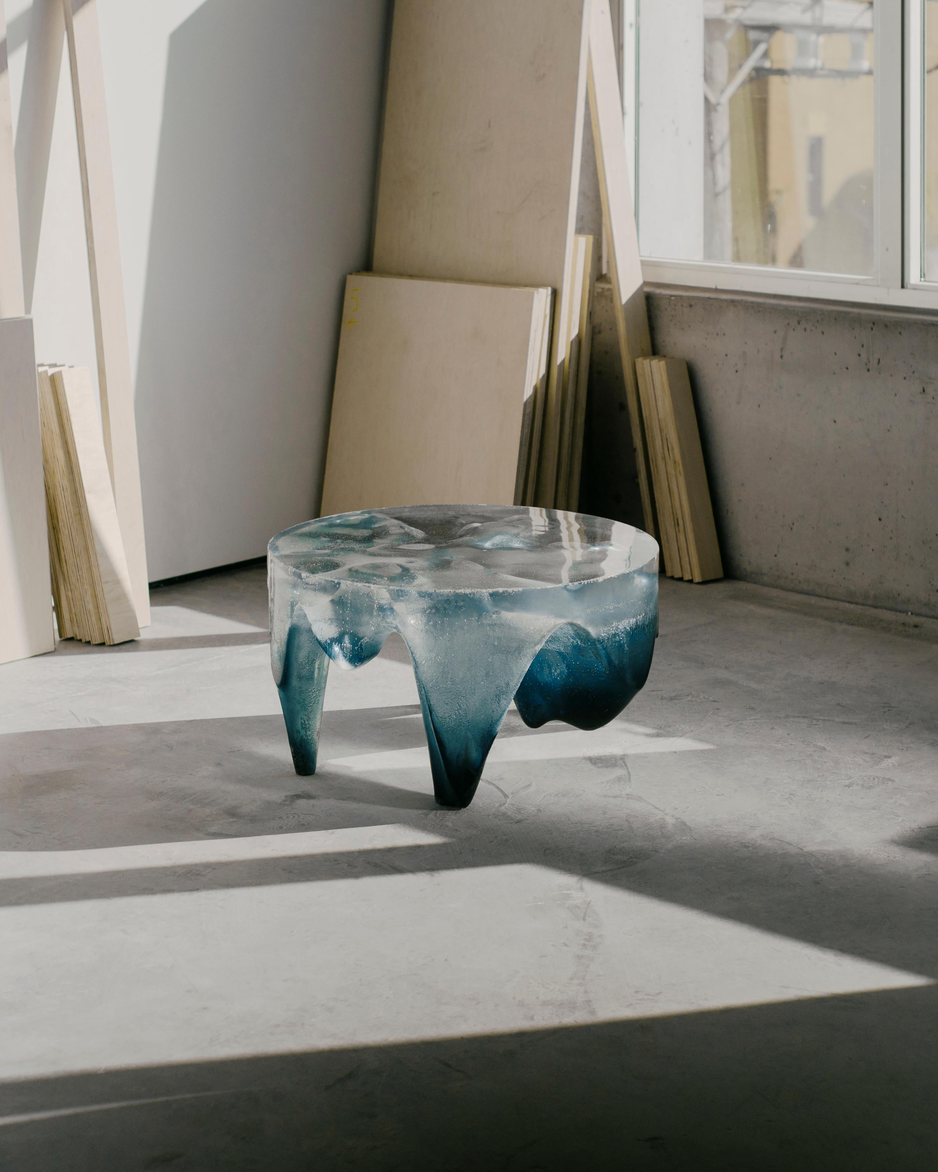Contemporary Solar Flare Coffee Table For Sale