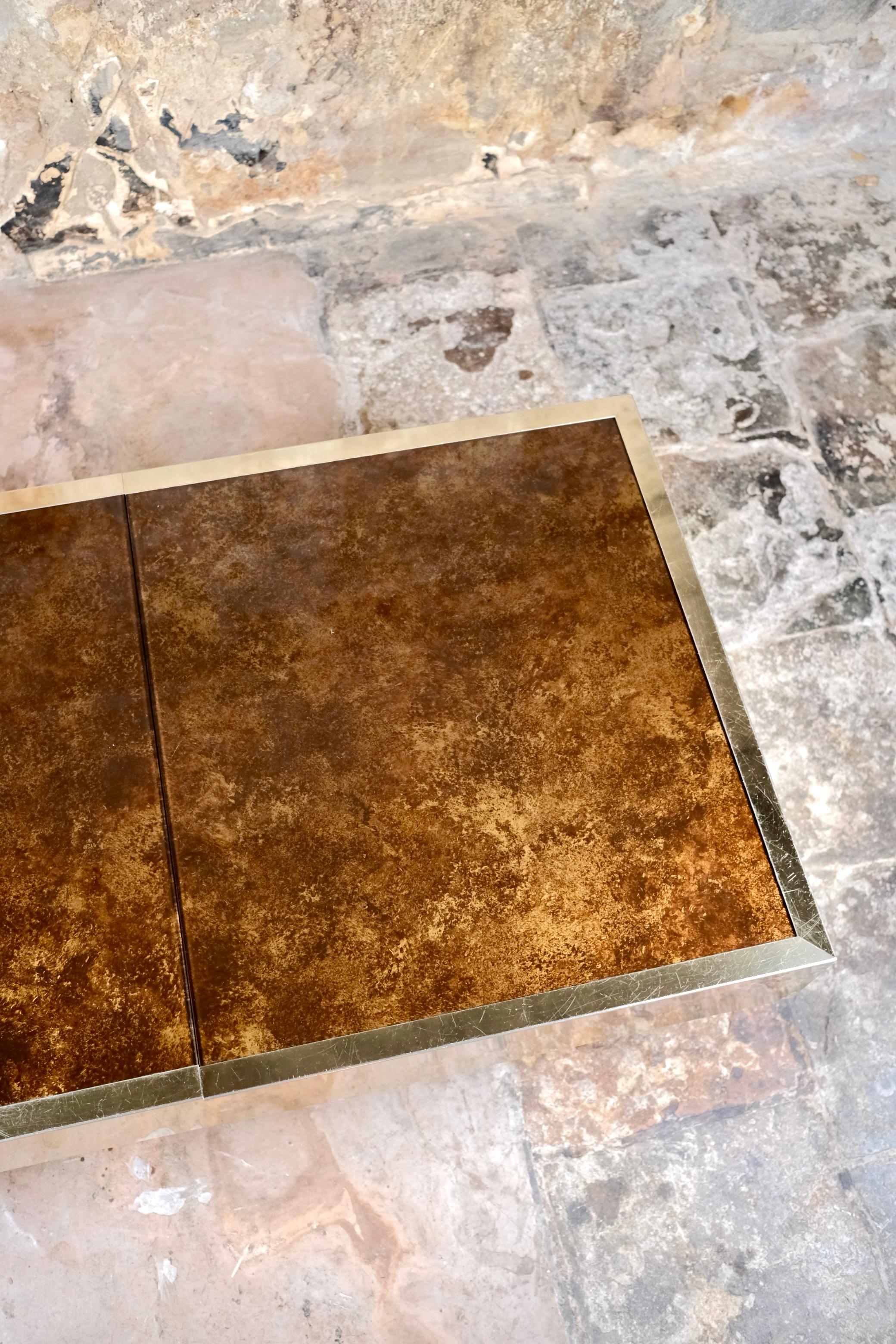 Mesa de centro con barra solar de Cidue, made in Italy, años 70 en venta 2