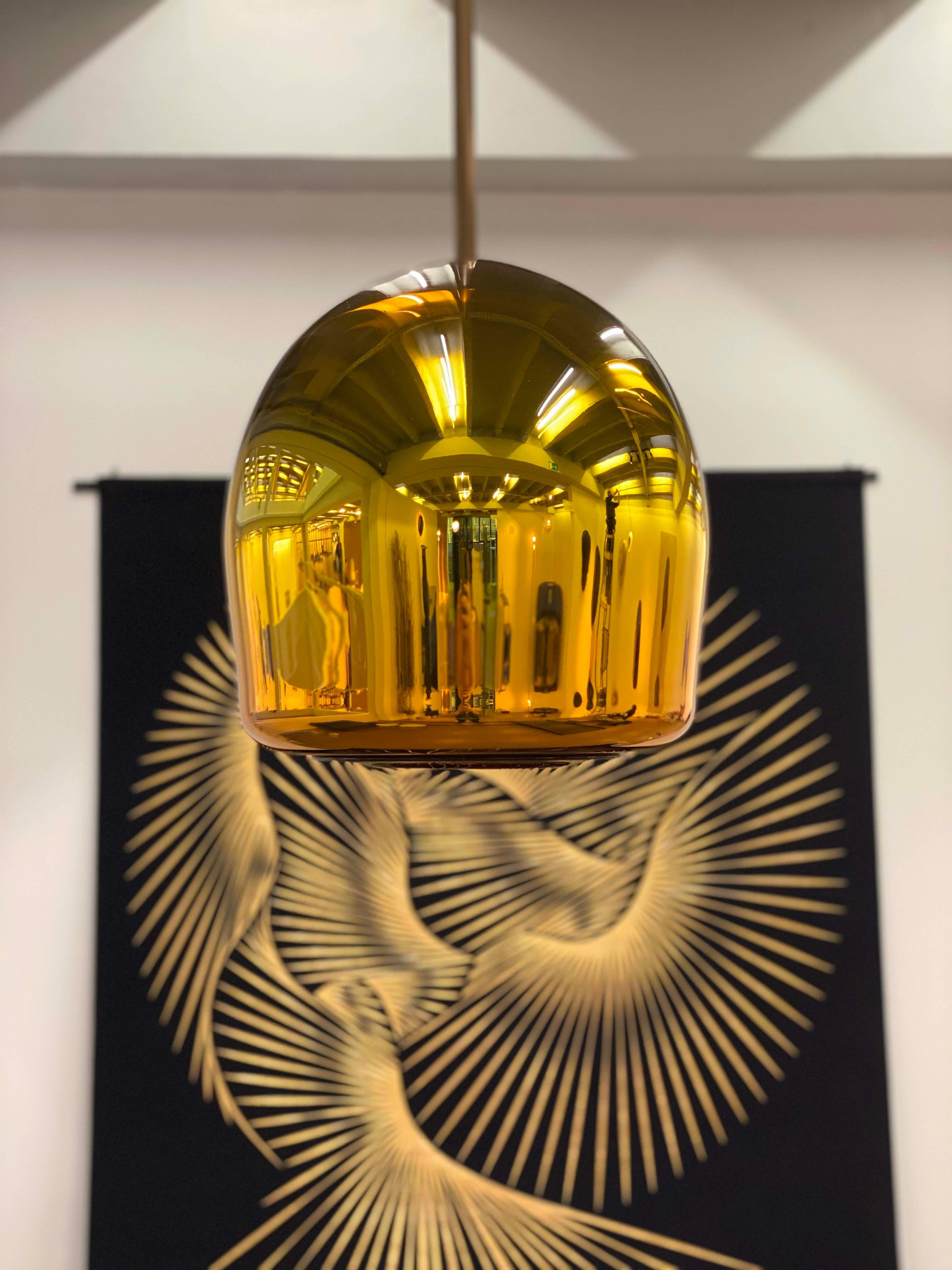 French Solar Pendant Light, Jeremy Maxwell Wintrebert For Sale