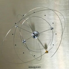 Solar System Table Clock by Jeco