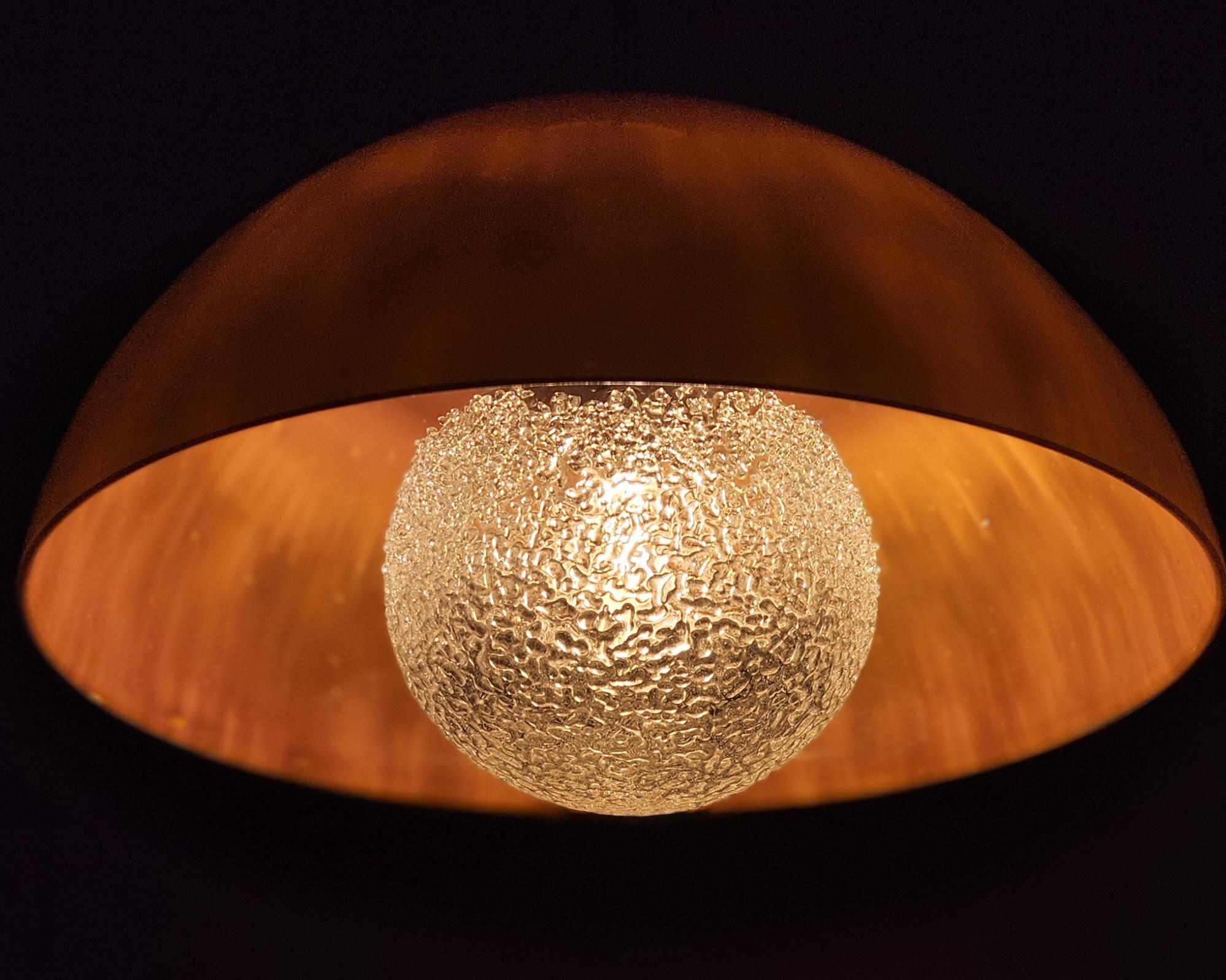 Colgante Solara Hecho a Mano Iluminación Contemporánea de Cristal Personalizable en venta 3