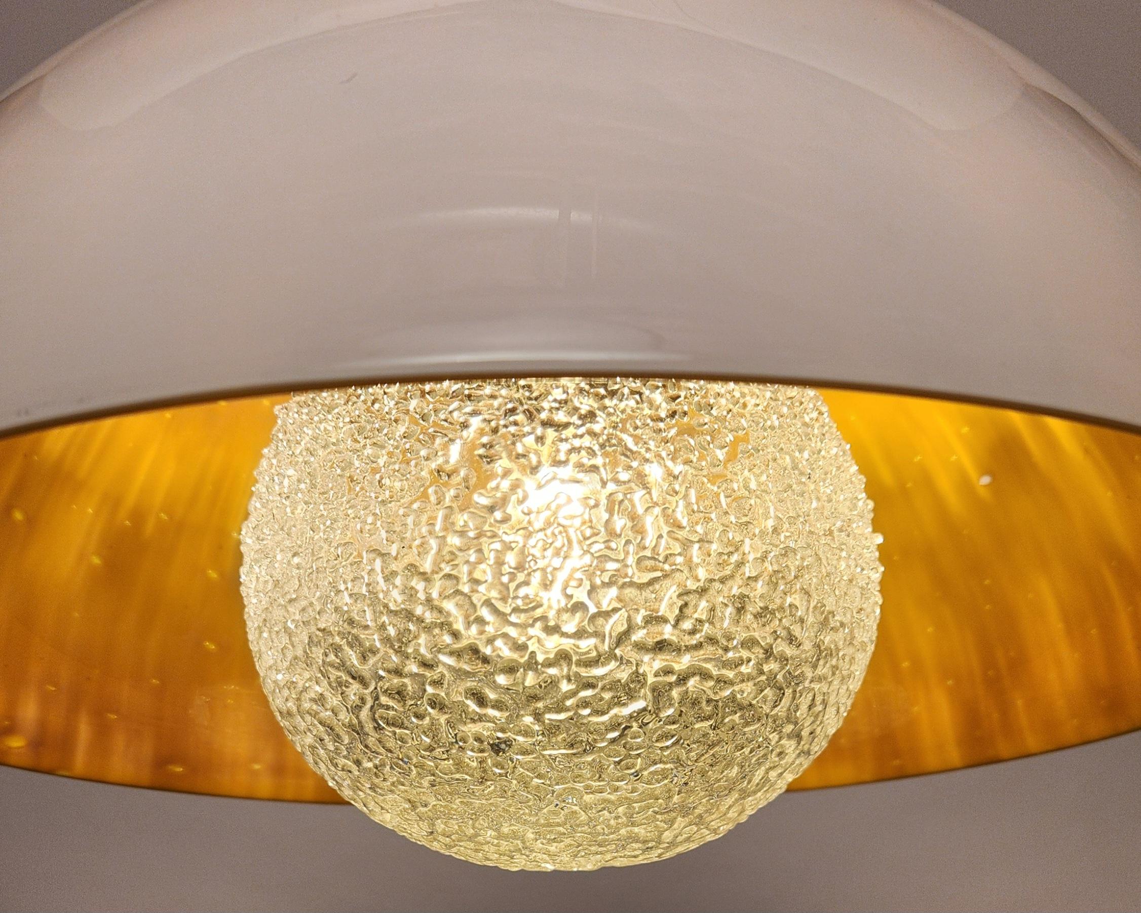 Colgante Solara Hecho a Mano Iluminación Contemporánea de Cristal Personalizable Siglo XXI y contemporáneo en venta