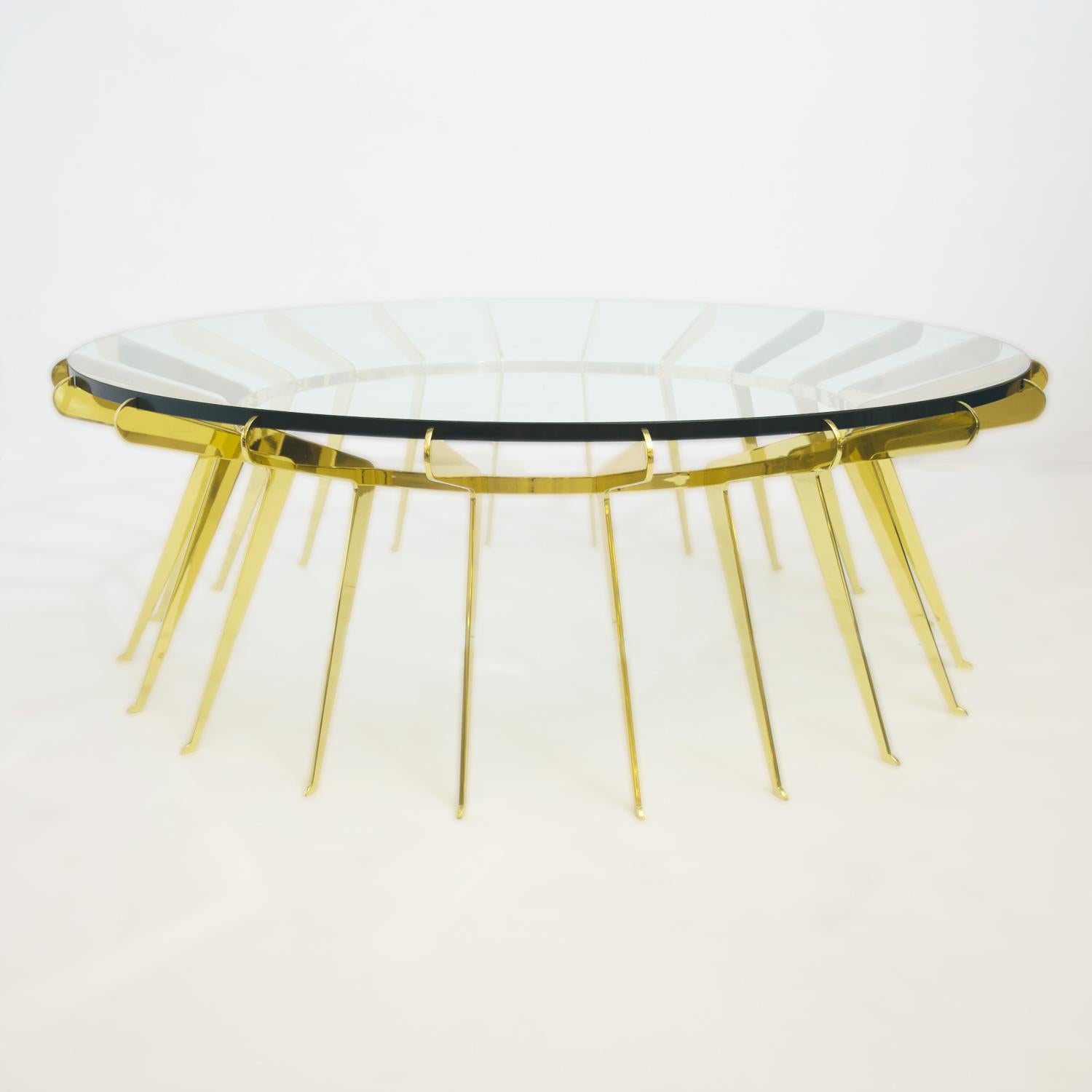 Italian Solare Coffee Table by Gaspare Asaro For Sale