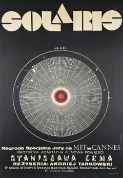 Solaris 1972 Polish A1 Film Poster, Andrzej Bertrandt