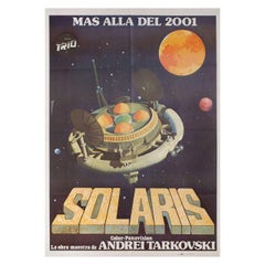 "Solaris" 1978 Spanish B1 Film Poster