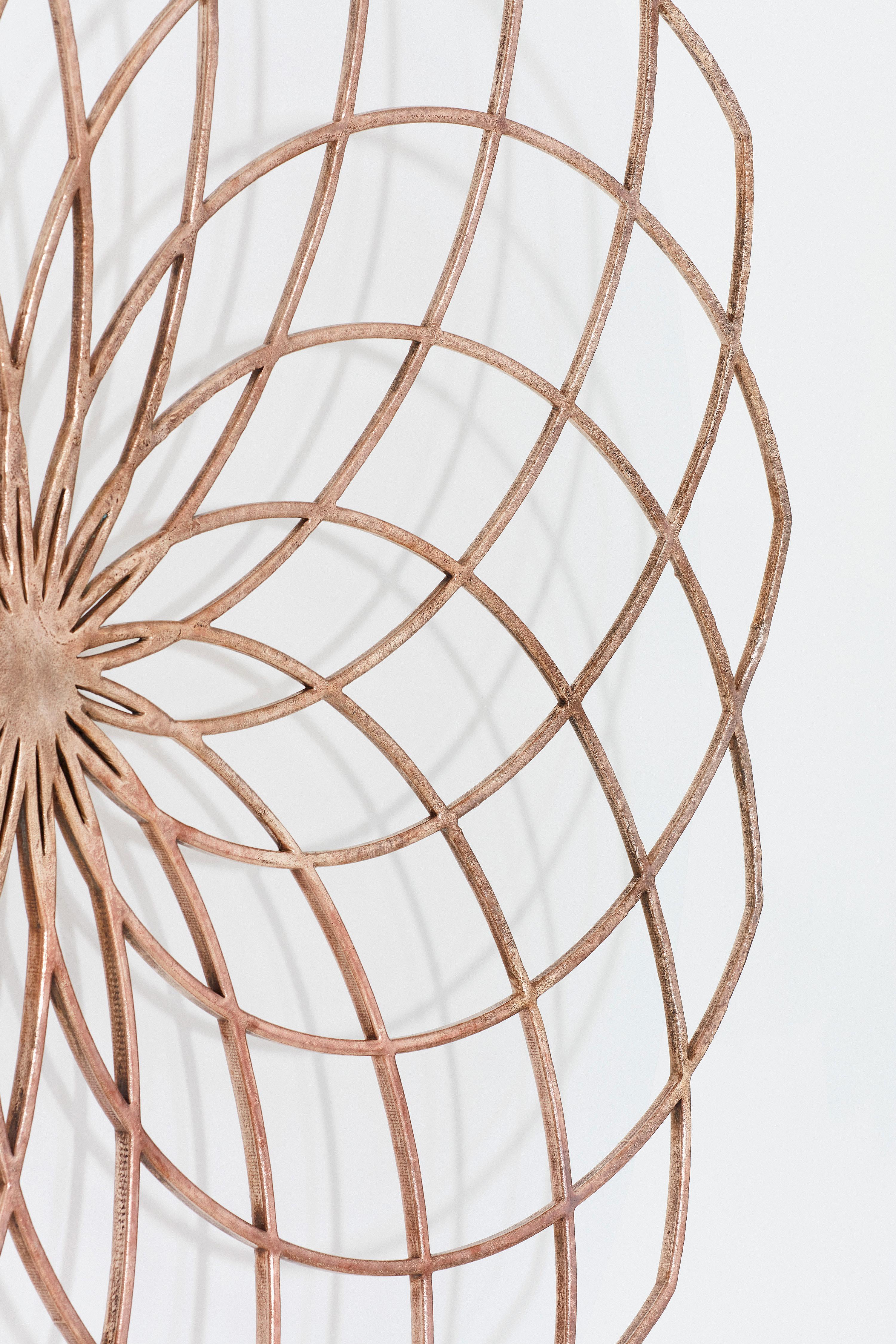 XXI secolo e contemporaneo Scultura da parete Solaris in edizione limitata in bronzo di Jesse Ede in vendita