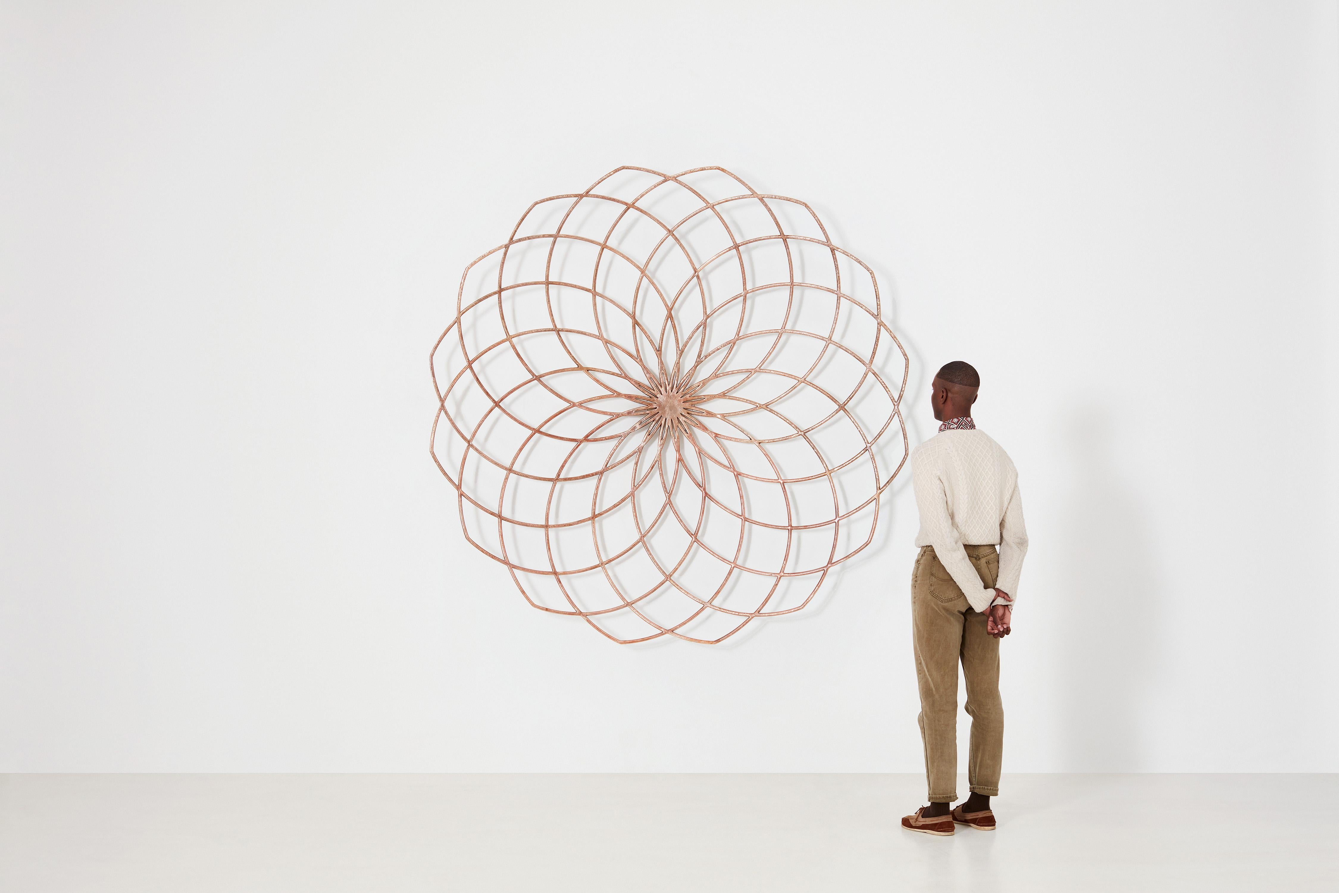 Bronzo Scultura da parete Solaris in edizione limitata in bronzo di Jesse Ede in vendita