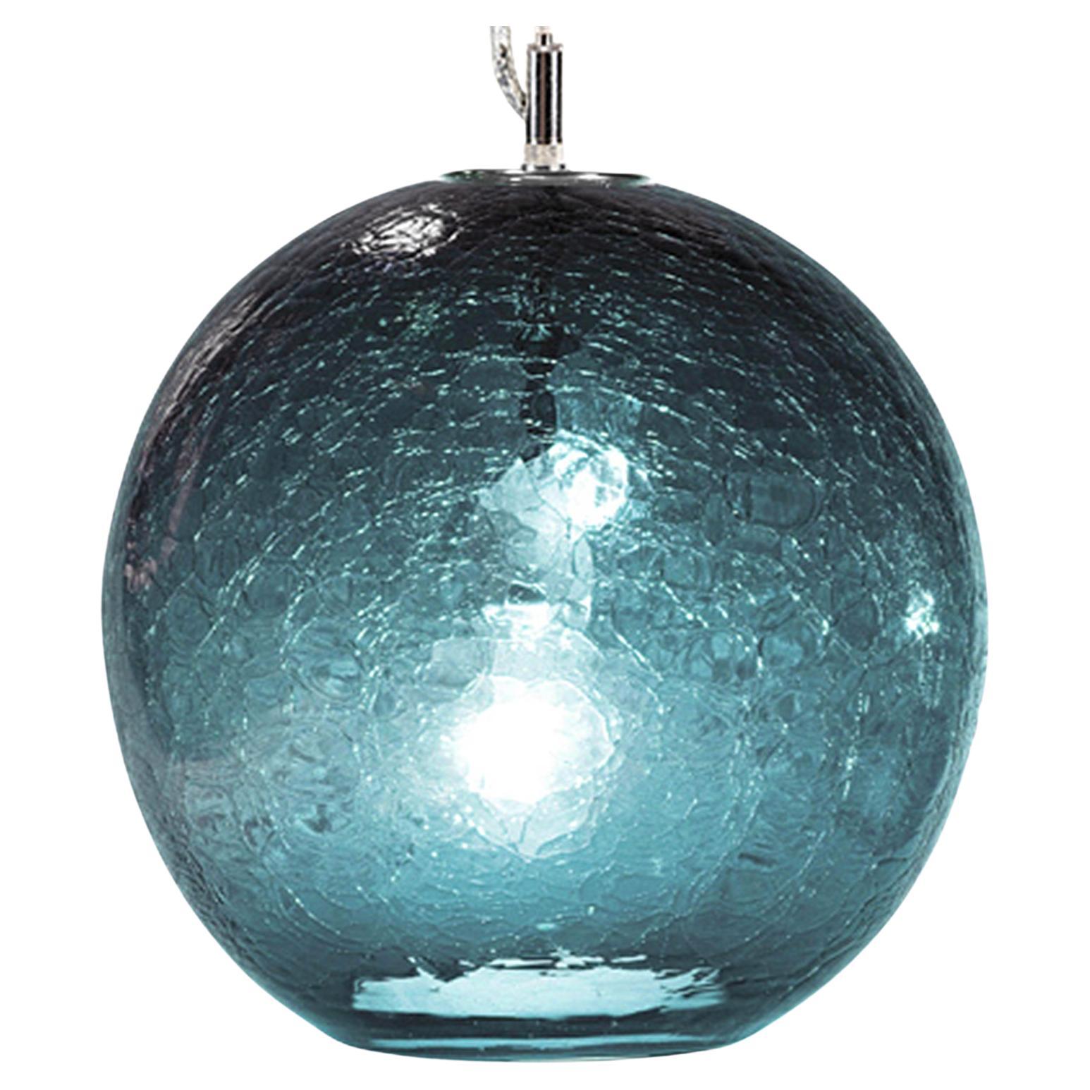 Teal Solaris Pendant from the Boa Lighting Collection For Sale